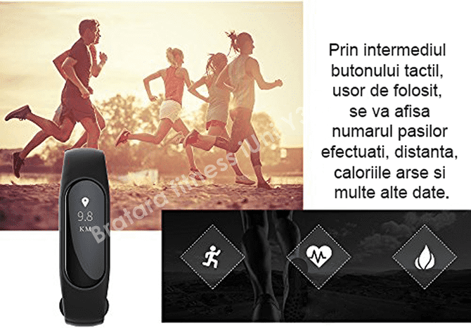 bratara fitness Y3 monitorizare puls-3