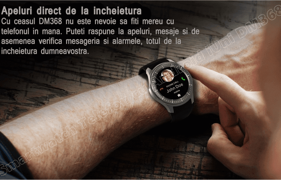 Smartwatch Telefon cu Android umeline DM368 WIFI, 3G, GPS-4