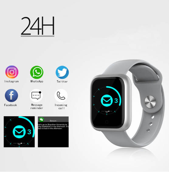 Bratara Fitness umeline GT11 capacitate baterie 24 ore