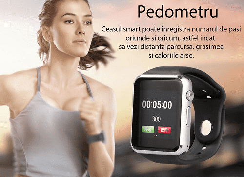 Pedometru Smartwatch umeline A100i
