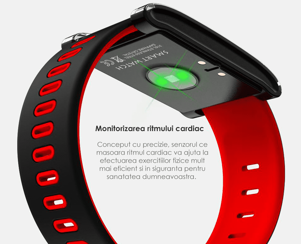 Bratara Fitness umeline DM68 Plus, Display OLED, Android si iOS-2