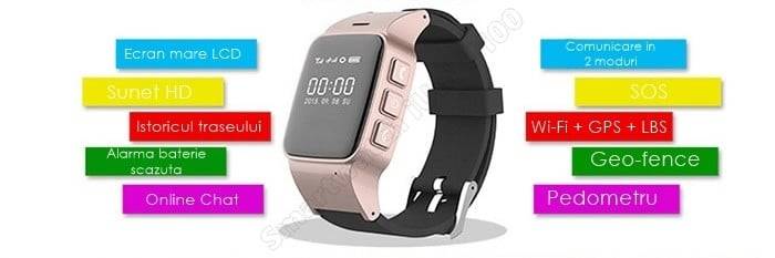 Smartwatch umeline U100 telefon incorporat