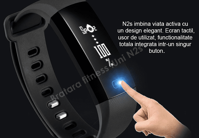 bratara fitness umeline N2s pedometru-1