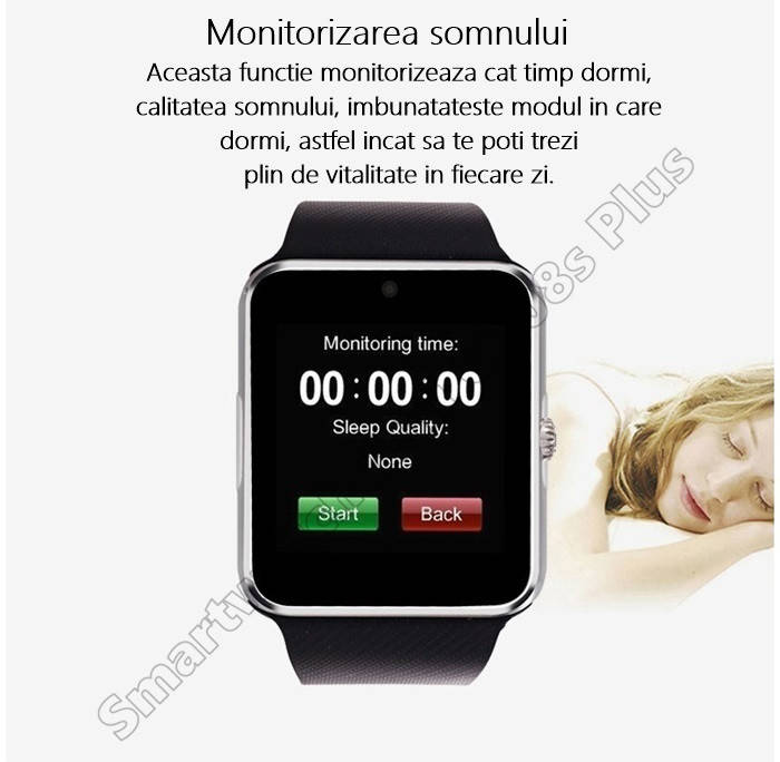 Smartwatch cu Telefon umeline GT08s Plus bluetooth -3