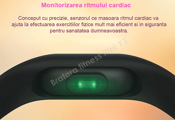 bratara fitness Y3 monitorizare puls-5