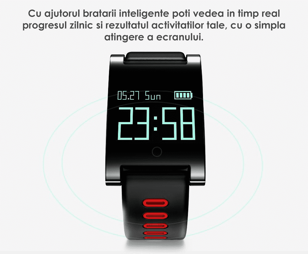 smartwatch bratara fitness umeline DM68-3