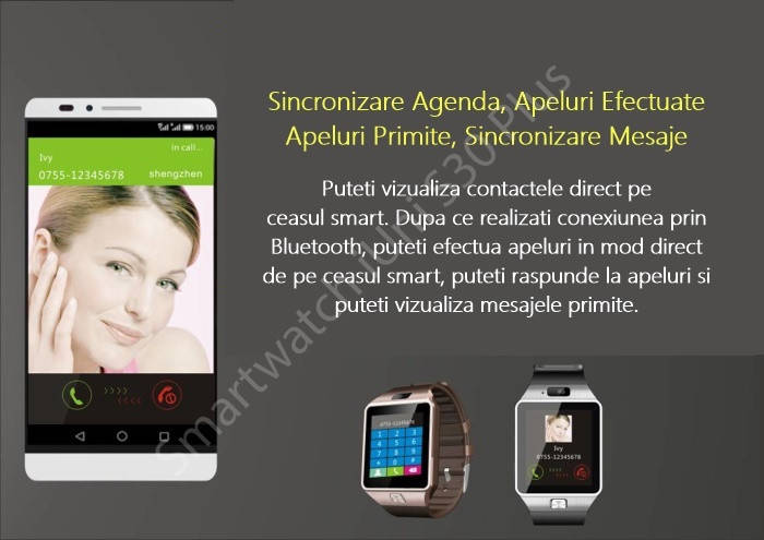 Smartwatch cu Telefon umeline S30 Plus-2