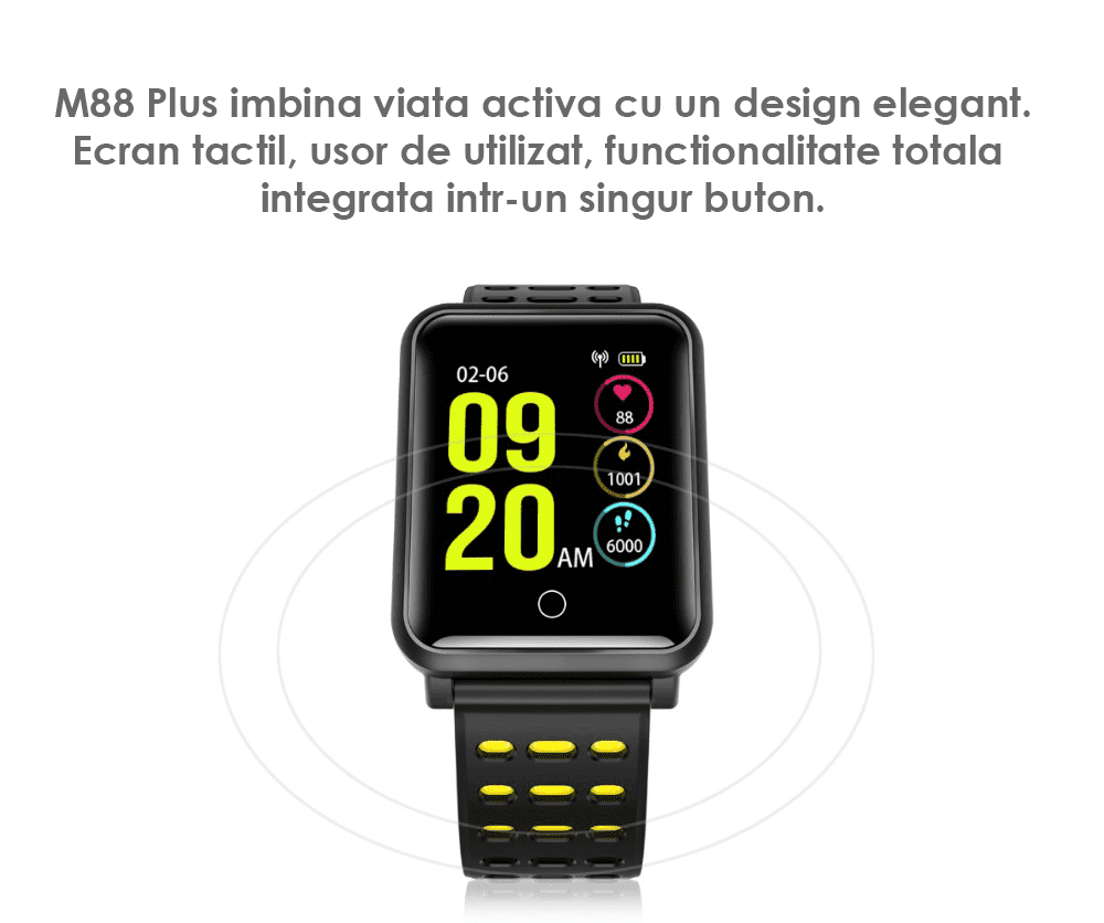 M88 Plus bratara smart inteligenta