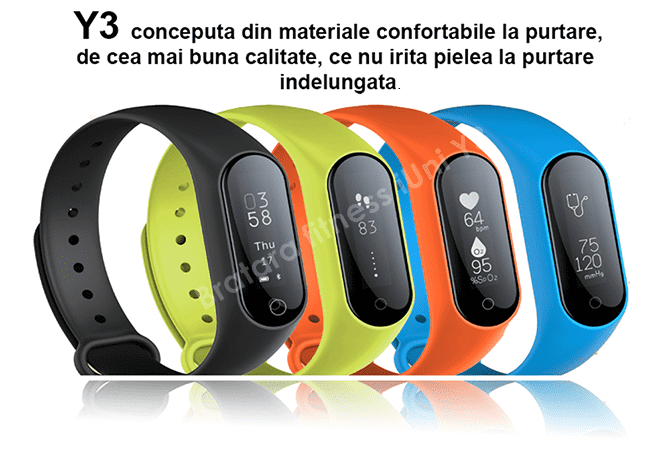 bratara fitness Y3 monitorizare puls