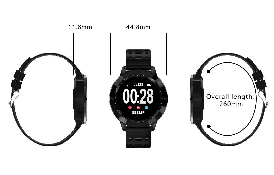 bratara fitness sport umeline CF58 pedometru-5