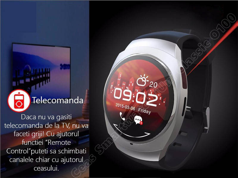 Ceas Smartwatch umeline O100 Bluetooth-2